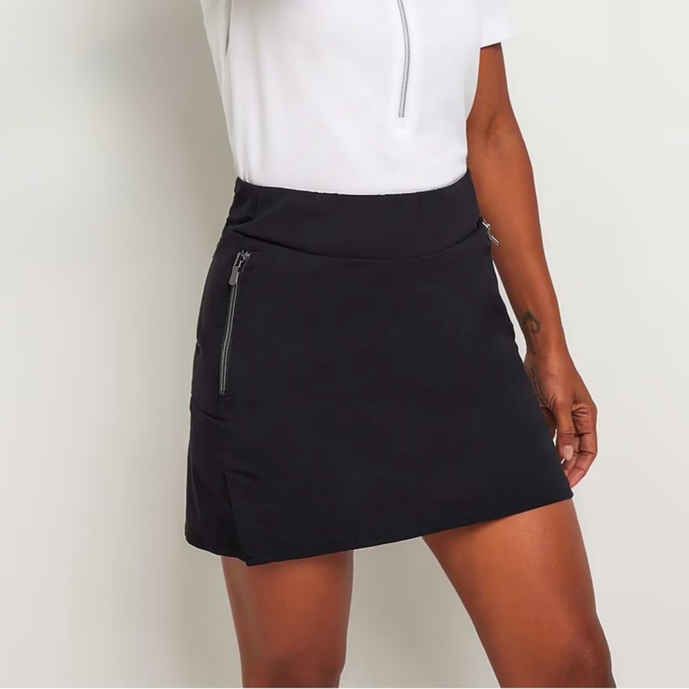 ANATOMIE Suzzette Black Golf Skort Skirt Shorts XS - Picture 2 of 7